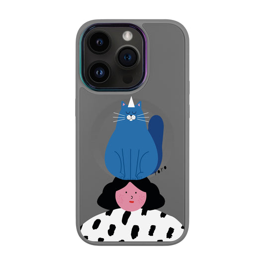 NAUGHTY CAT-iPhone 13 Pro Vigor Kılıf MagSafe Özellikli