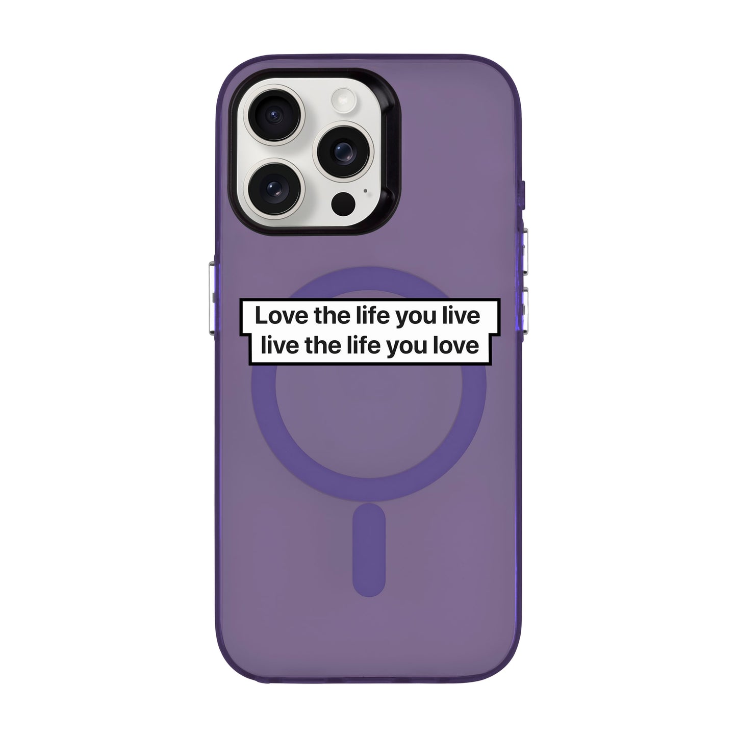LOVE THE LIFE-iPhone 15 Pro Max Hold Kılıf MagSafe Özellikli