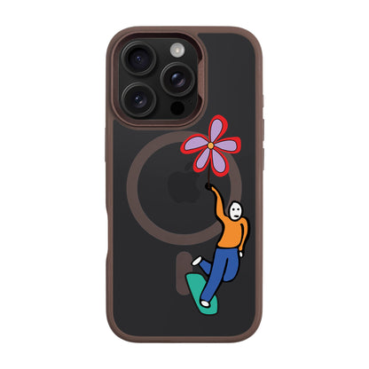 SKATEBOARDER-iPhone 16 Pro Rise Kılıf MagSafe Özellikli