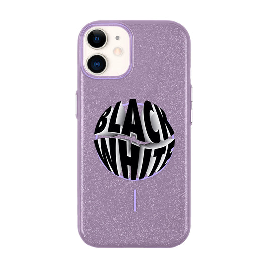 BLACK WHITE-iPhone 11 Radiant Kılıf MagSafe Özellikli