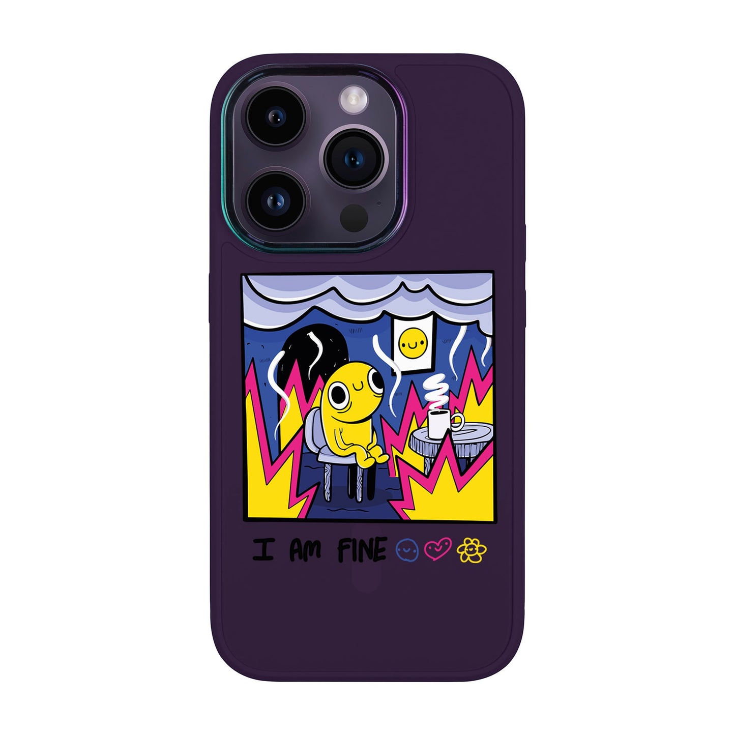 I AM FINE-Vigor Kılıf MagSafe Özellikli - iPhone 14 Pro