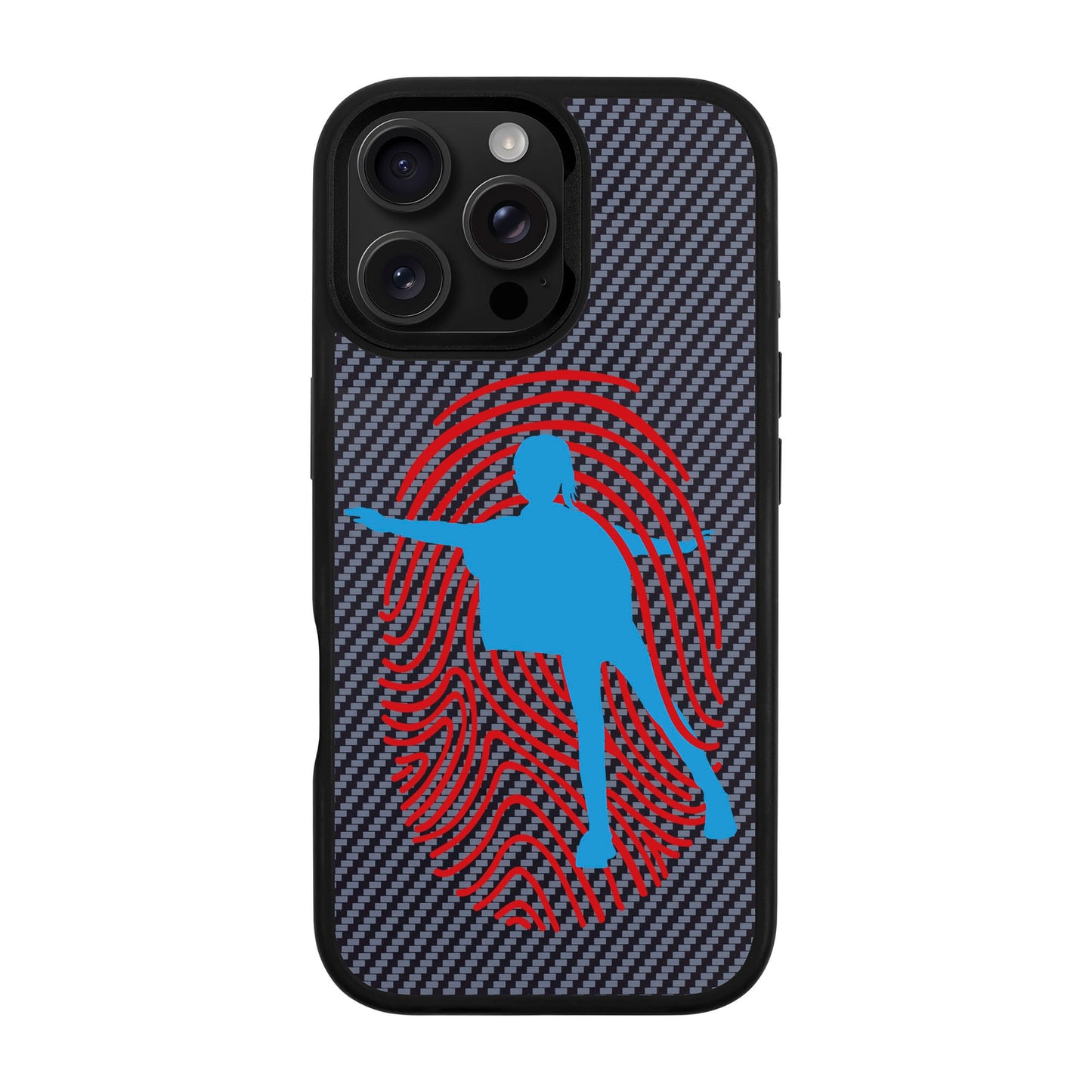 FINGERMARK-iPhone 16 Pro Max Plaid Kılıf MagSafe Özellikli