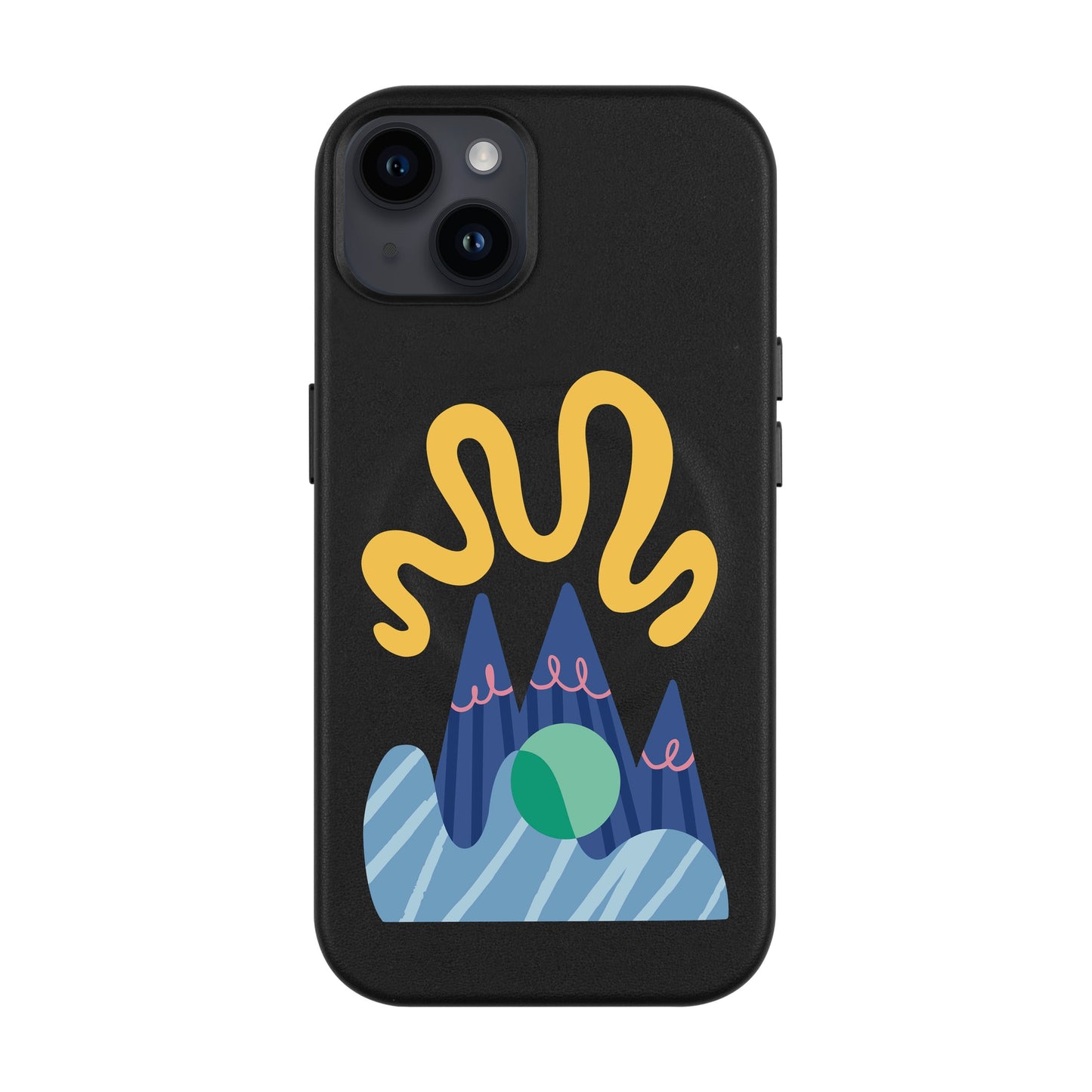MOUNTAIN-iPhone 14 Plus Leather Kılıf MagSafe Özellikli