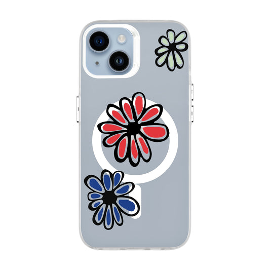 FLORIST-iPhone 14 Hold Kılıf MagSafe Özellikli