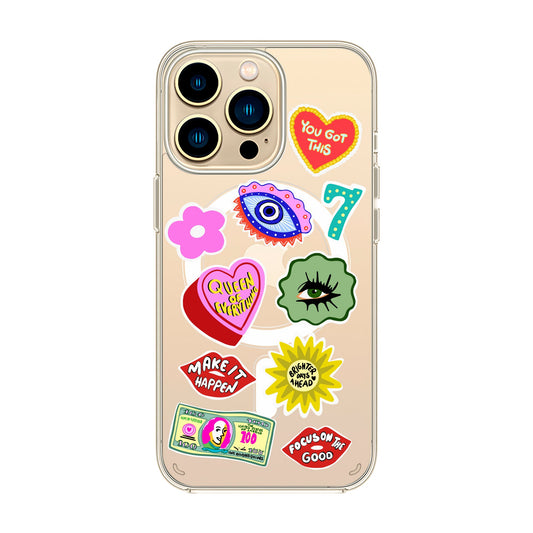HM STICKERS-iPhone 13 Pro Solid Kılıf MagSafe Özellikli