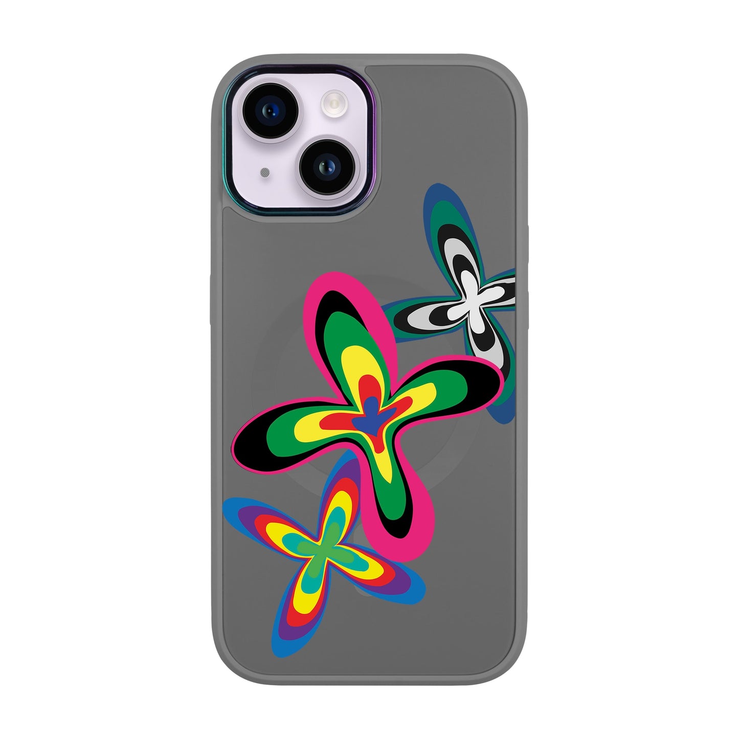 COLOR FLOWER-Vigor Kılıf MagSafe Özellikli - iPhone 13