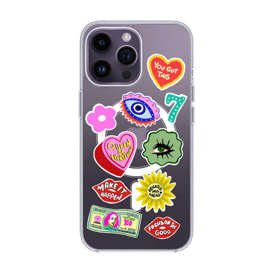 HM STICKERS-iPhone 14 Pro Max Solid Kılıf MagSafe Özellikli
