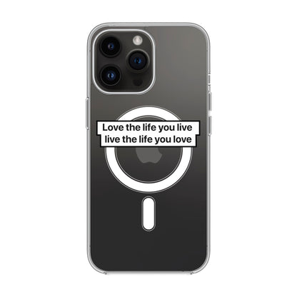 LOVE THE LIFE-iPhone 14 Pro Max Solid Kılıf MagSafe Özellikli