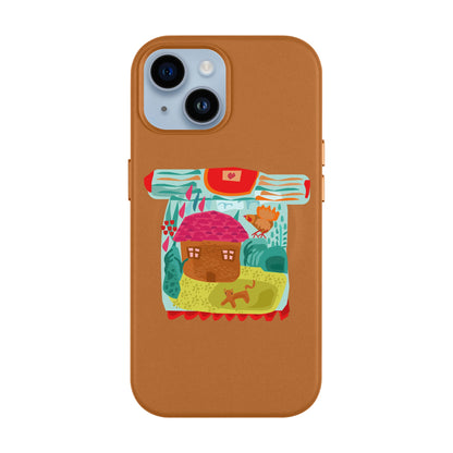 SİHİRLİ KAZAK-Leather Kılıf MagSafe Özellikli - iPhone 13