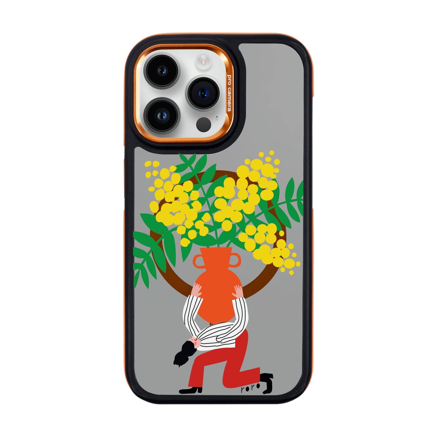 VASE-iPhone 14 Pro Max Dark Kılıf MagSafe Özellikli