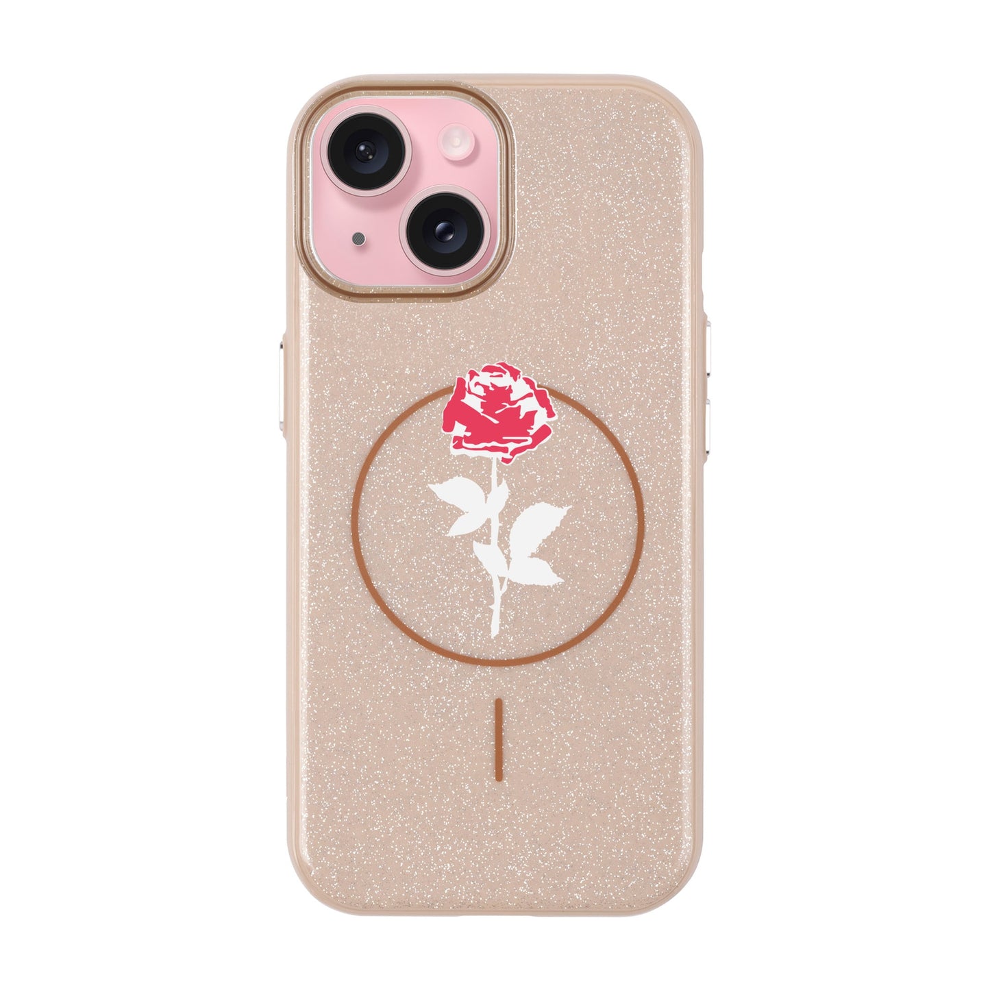 NATUREL ROSE-iPhone 15 Plus Radiant Kılıf MagSafe Özellikli