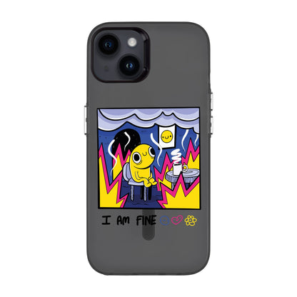 I AM FINE-iPhone 14 Plus Hold Kılıf MagSafe Özellikli