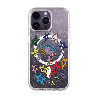 STAR-iPhone 14 Pro Max Shiny Kılıf MagSafe Özellikli