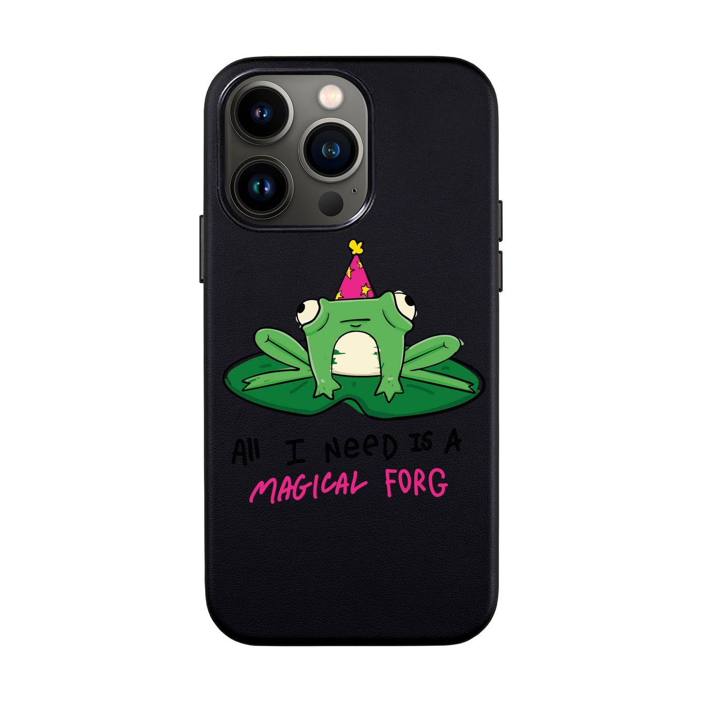 FORG-iPhone 13 Pro Max Leather Kılıf