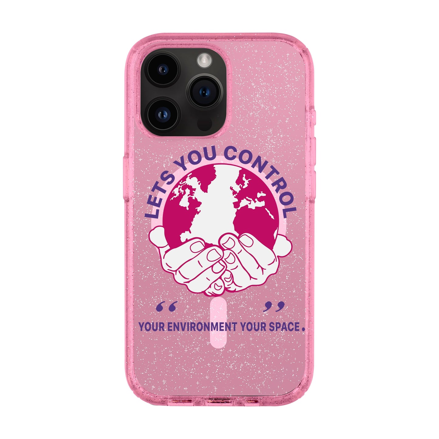 LET'S YOU CONTROL-iPhone 14 Pro Max Shiny Kılıf MagSafe Özellikli
