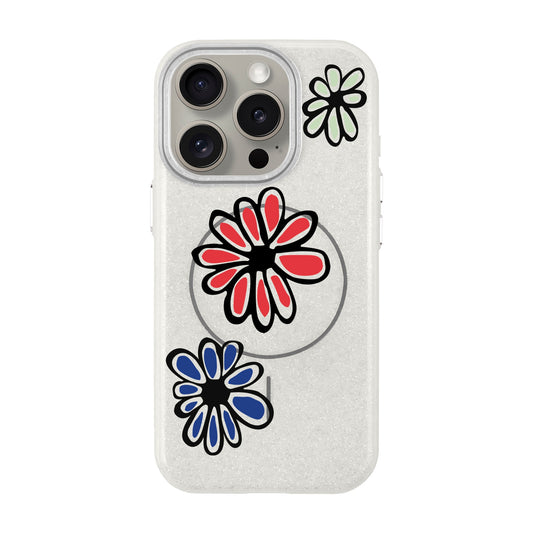 FLORIST-iPhone 15 Pro Radiant Kılıf MagSafe Özellikli