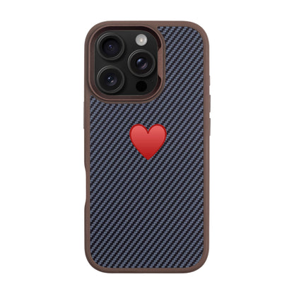 SPREAD HEART-iPhone 16 Pro Plaid Kılıf MagSafe Özellikli