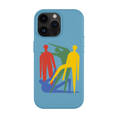 MANBOS-iPhone 14 Pro Max Leather Kılıf MagSafe Özellikli