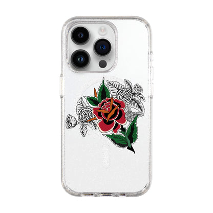 DRY ROSE-iPhone 14 Pro Shiny Kılıf MagSafe Özellikli