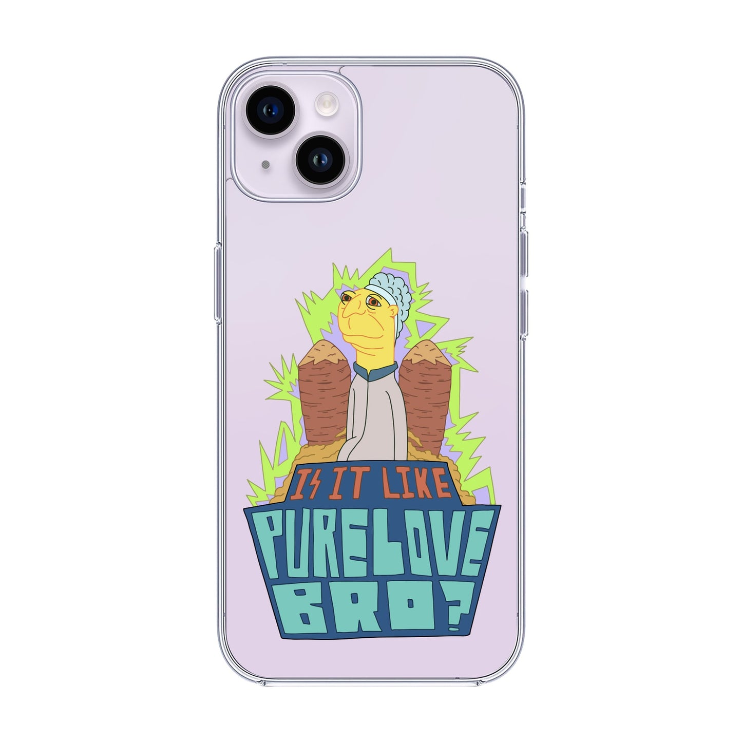 PURE LOVE-iPhone 14 Plus Solid Kılıf