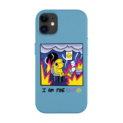 I AM FINE-Leather Kılıf MagSafe Özellikli - iPhone 11