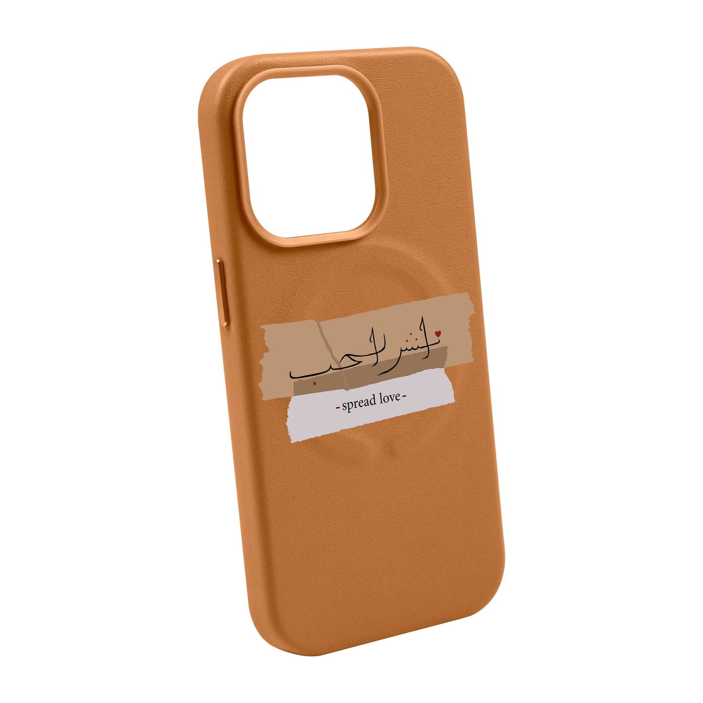 SPREAD LOVE-Leather Kılıf MagSafe Özellikli - iPhone 13