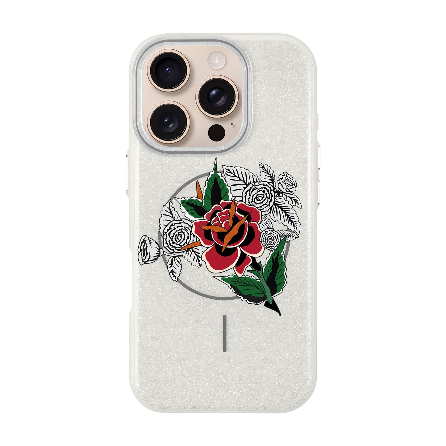 DRY ROSE-iPhone 16 Pro Radiant Kılıf MagSafe Özellikli