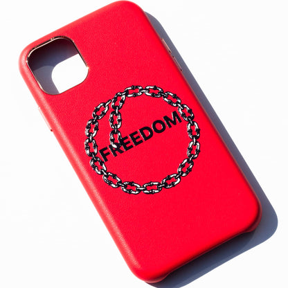 FREEDOM-iPhone 11 Pro Max Leather Kılıf