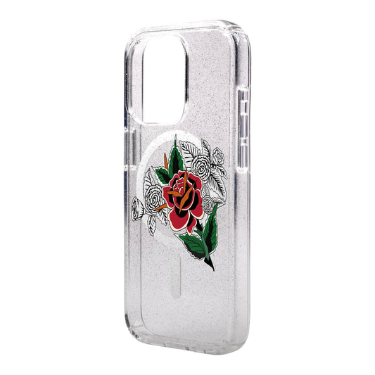 DRY ROSE-iPhone 15 Pro Max Shiny Kılıf MagSafe Özellikli