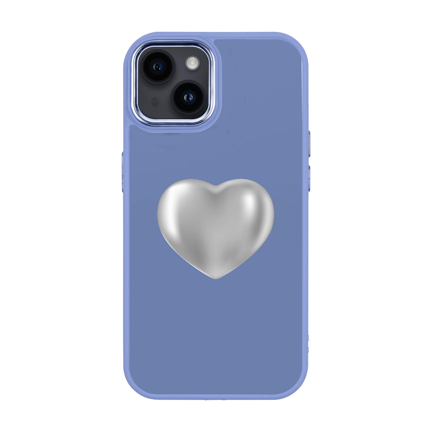 SILVER HEART-iPhone 14 Plus Proof Kılıf