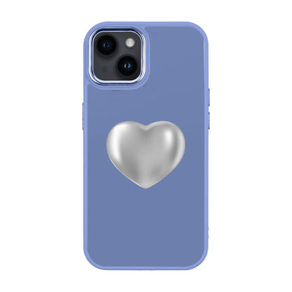 SILVER HEART-iPhone 14 Plus Proof Kılıf
