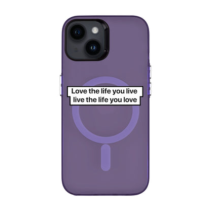 LOVE THE LIFE-iPhone 14 Hold Kılıf MagSafe Özellikli
