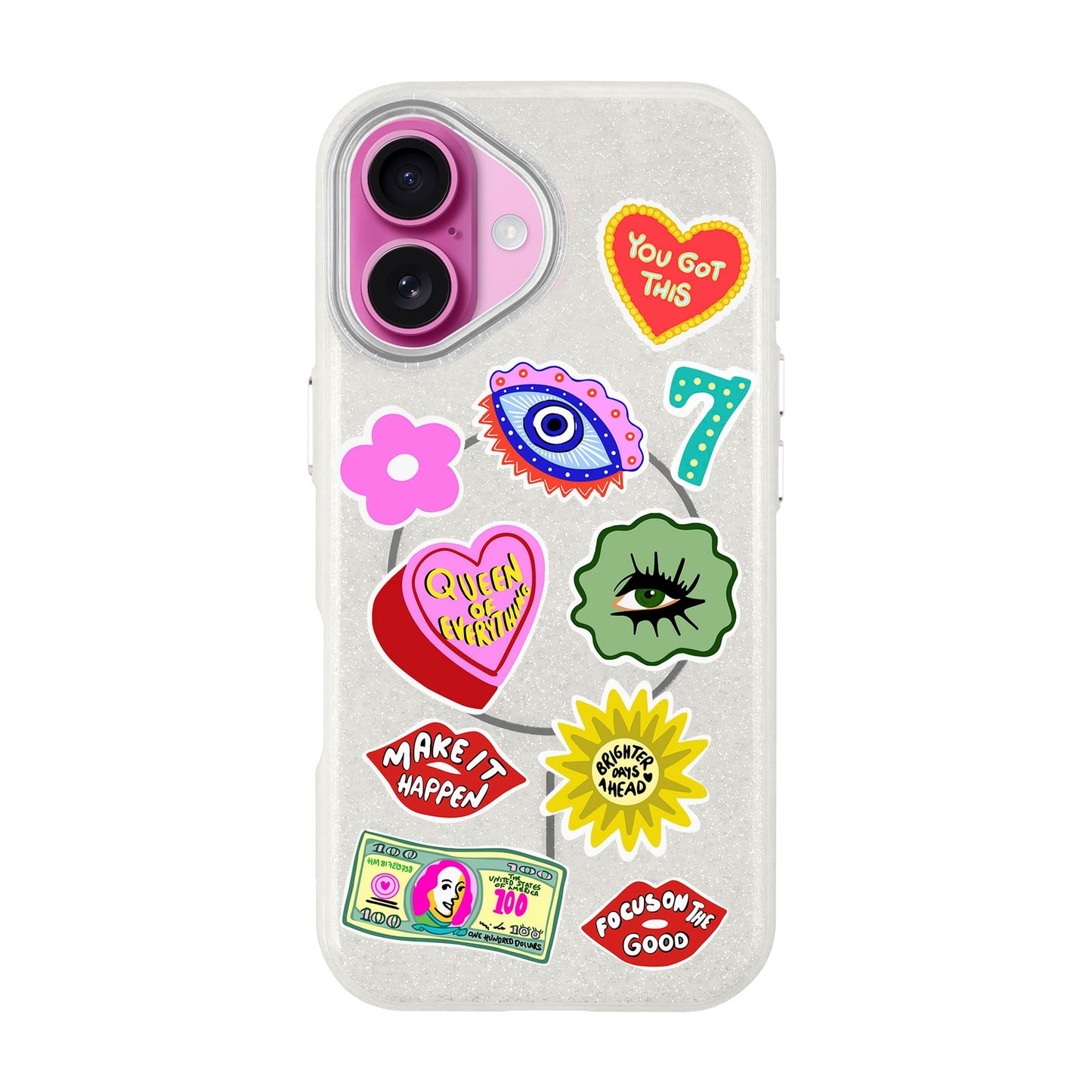 HM STICKERS-iPhone 16 Plus Radiant Kılıf MagSafe Özellikli