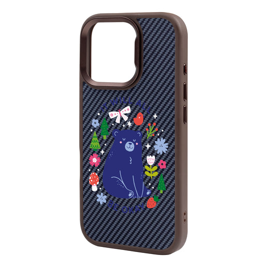 BE OKAY-iPhone 16 Pro Max Plaid Kılıf MagSafe Özellikli
