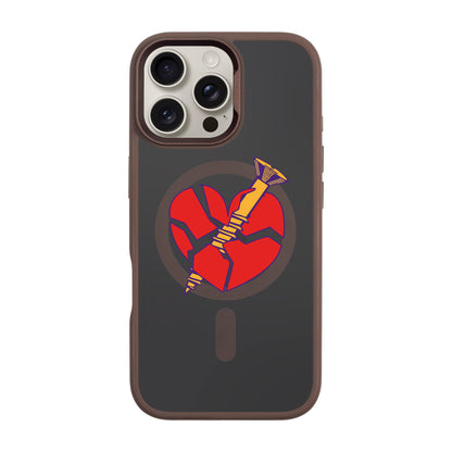 BROKEN HEART-iPhone 16 Pro Max Rise Kılıf MagSafe Özellikli