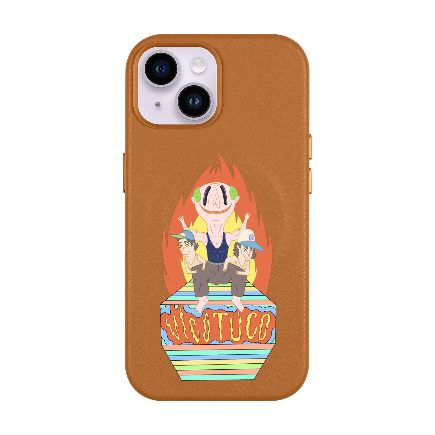 VİCOTÜCO ADAM-Leather Kılıf MagSafe Özellikli - iPhone 13