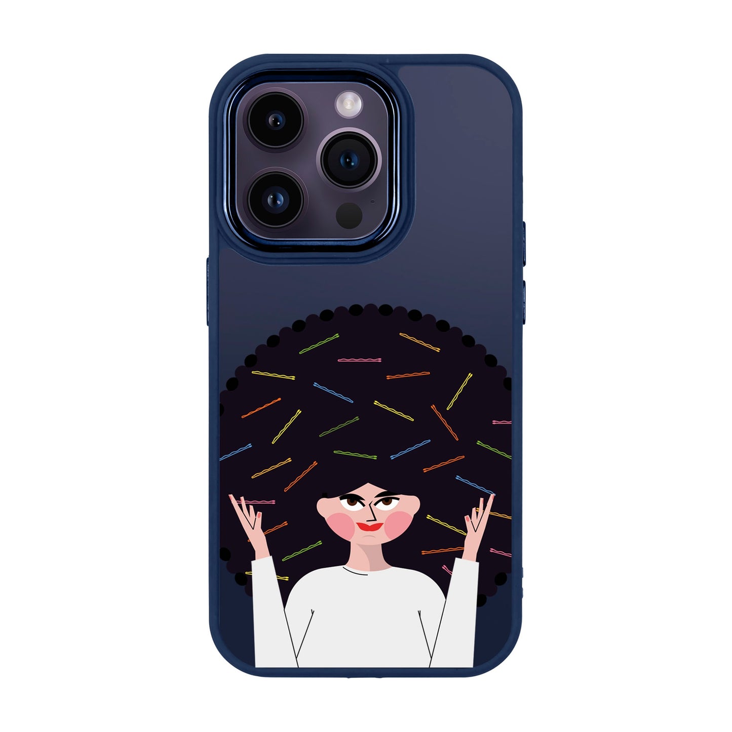 TANGLES OF HAPPINESS-iPhone 14 Pro Proof Kılıf