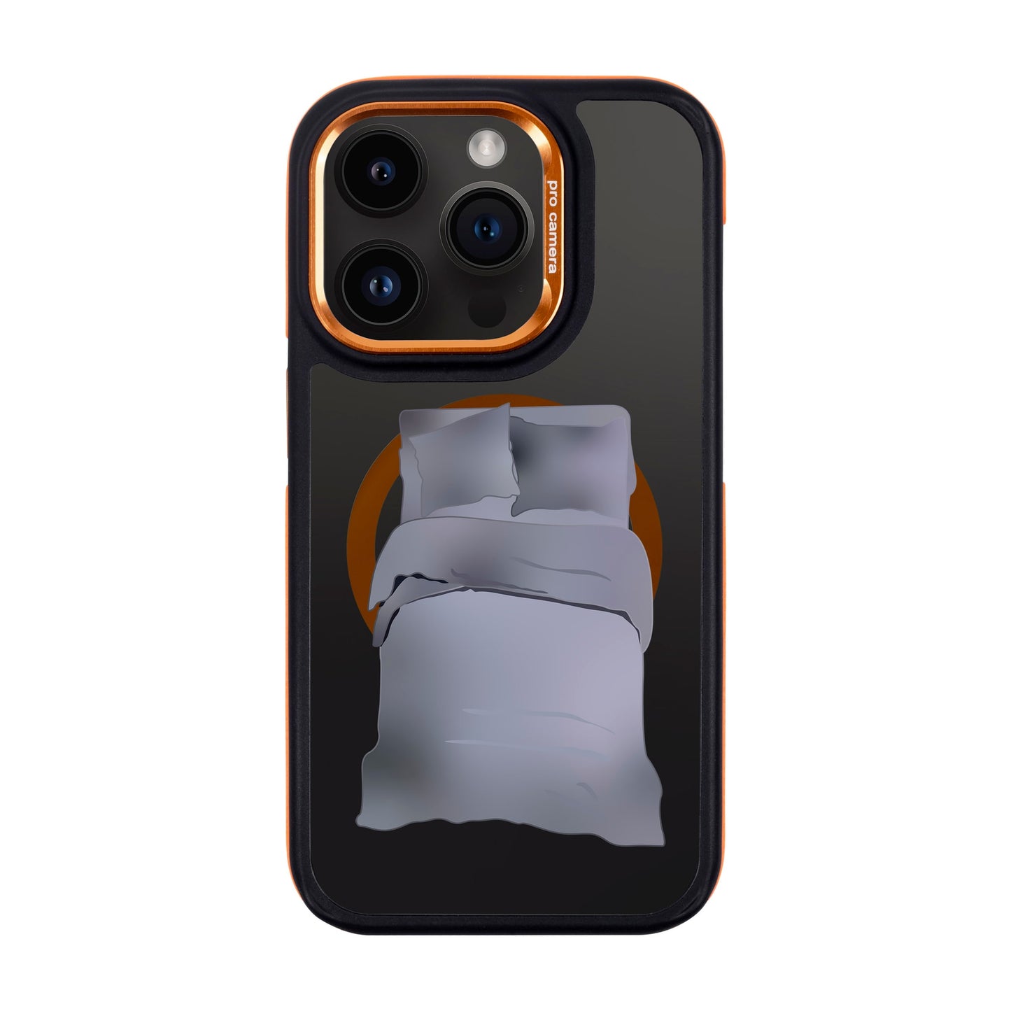 MATTRESS-iPhone 14 Pro Dark Kılıf MagSafe Özellikli
