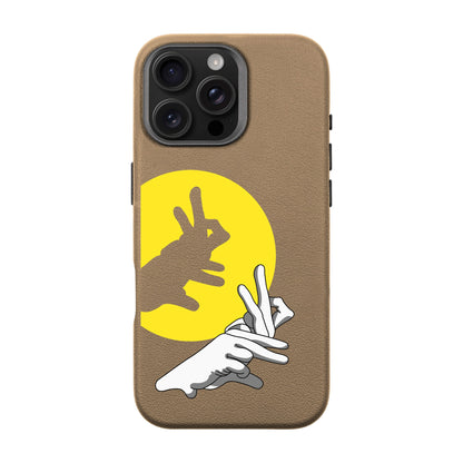 BUNNY-iPhone 16 Pro Max Leather Premium Kılıf MagSafe Özellikli