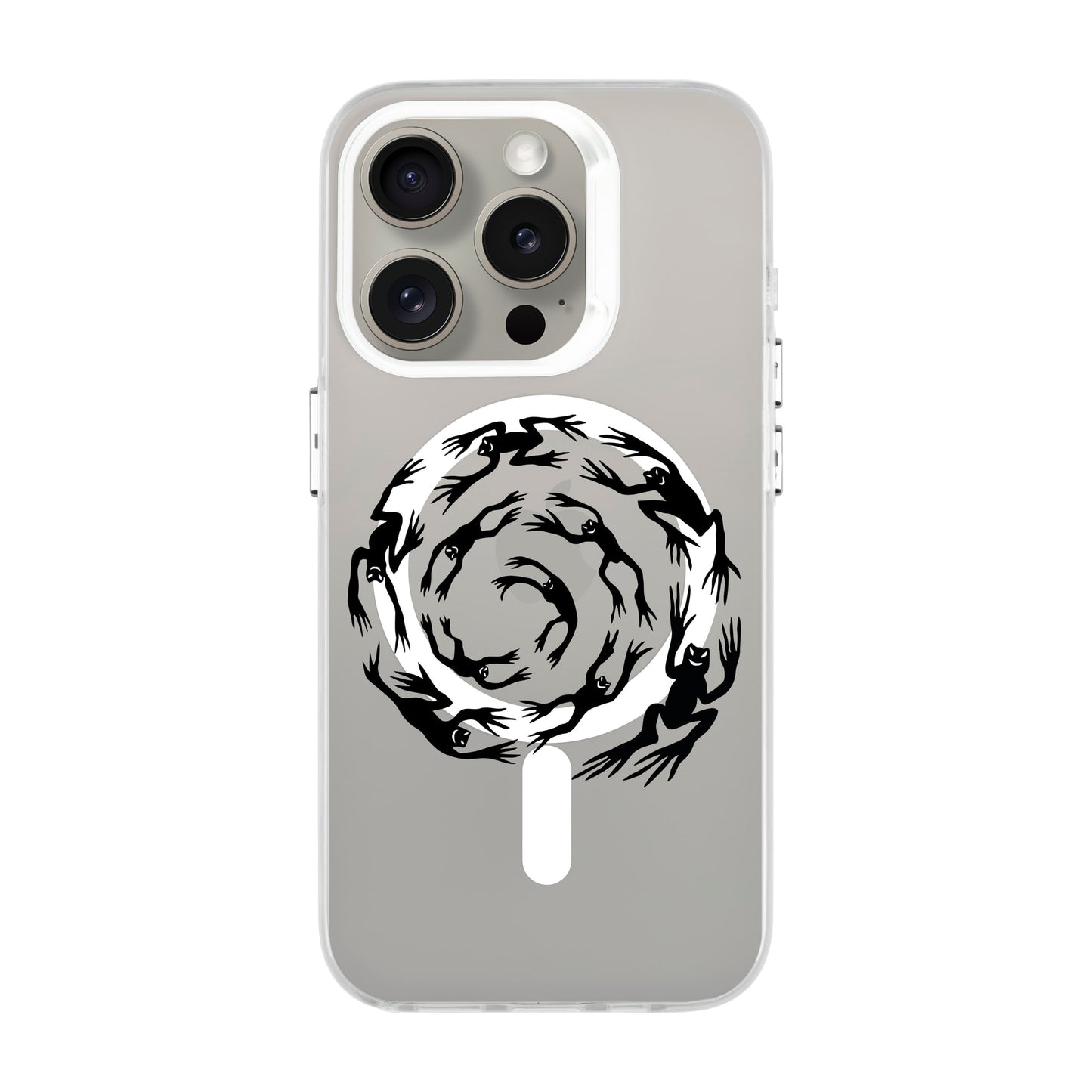 SWIRLING FROG-iPhone 15 Pro Hold Kılıf MagSafe Özellikli