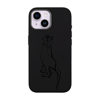 TOUCH-iPhone 14 Leather Premium Kılıf MagSafe Özellikli