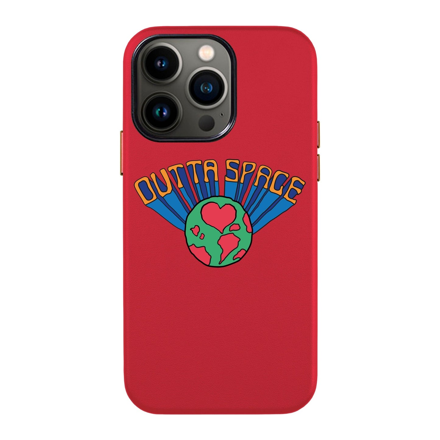SPACE-iPhone 13 Pro Max Leather Kılıf