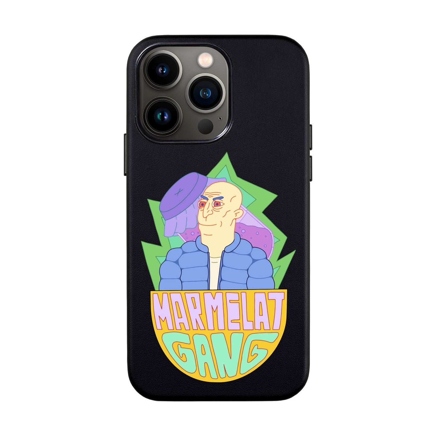 MARMELAT GANG-iPhone 13 Pro Leather Kılıf