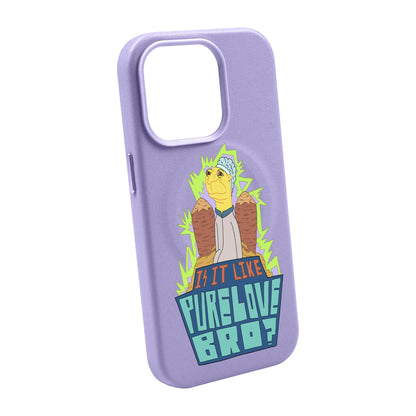 PURE LOVE-Leather Kılıf MagSafe Özellikli - iPhone 14 Pro