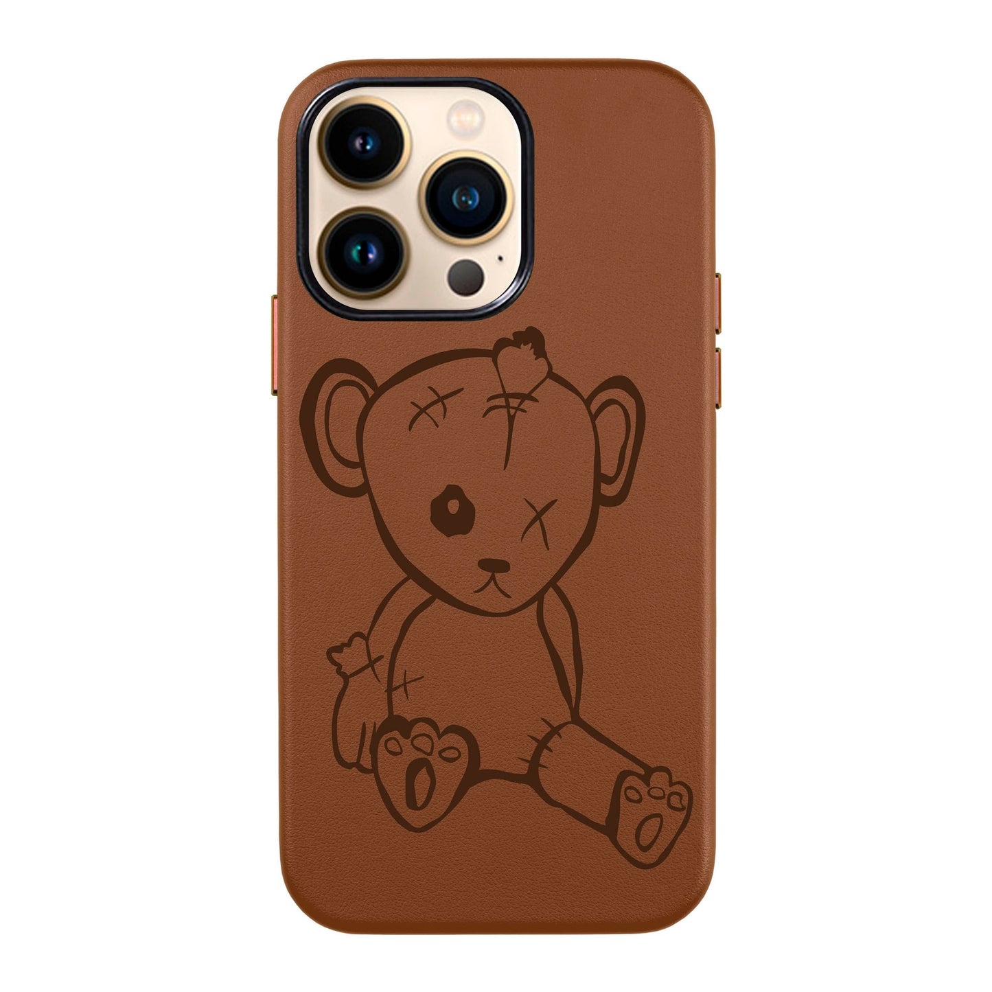 BABY BEAR-iPhone 13 Pro Max Leather Kılıf