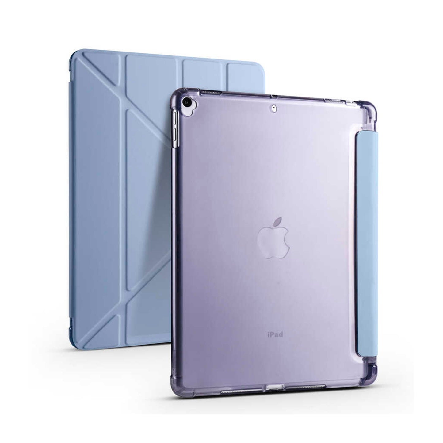 Apple iPad 8.Nesil 10.2 inç-Trigon Folding Kalemlikli Standlı Kılıf