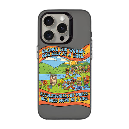 CHANGE THE WORLD-Hold Kılıf MagSafe Özellikli - iPhone 15 Pro