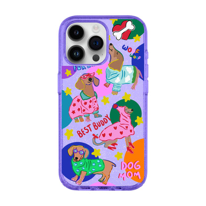 DOG MOM-iPhone 14 Pro Max Shiny Kılıf MagSafe Özellikli