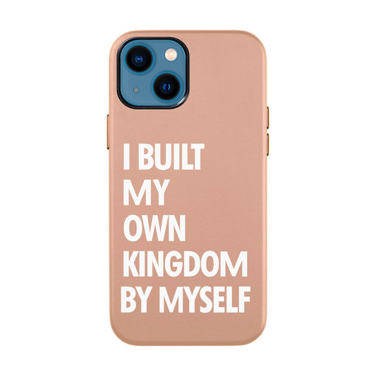 KINGDOM-iPhone 14 Leather Kılıf