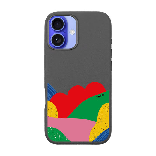 FLAG-iPhone 16 Plus Leather Premium Kılıf MagSafe Özellikli